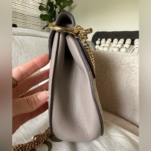 Chloe Drew Bag Crossbody Chain / multicolor suede patchwork 🌸 - Picture 9 of 15